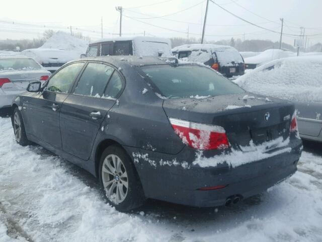WBANV9C55AC461775 - 2010 BMW 535 XI Сұр фото 3