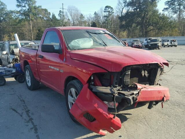 3C6JD6AT0CG279977 - 2012 DODGE RAM 1500 S RED photo 1