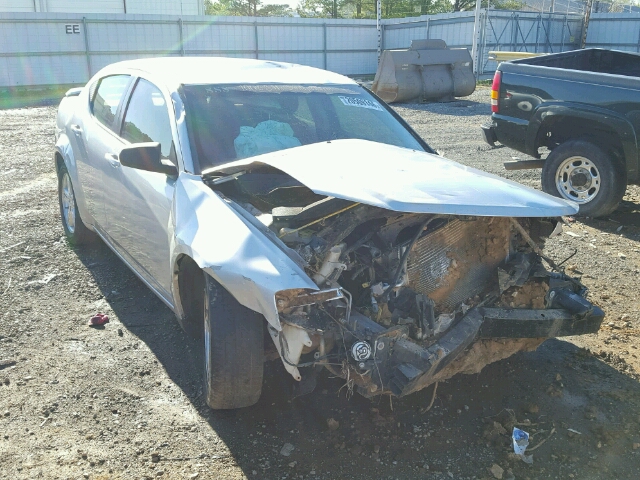 1B3LC56K48N217366 - 2008 DODGE AVENGER SX SILVER photo 1