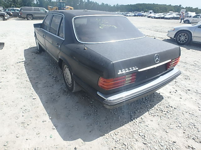 WDBCA39E0KA466212 - 1989 MERCEDES-BENZ 560 SEL BLACK photo 3