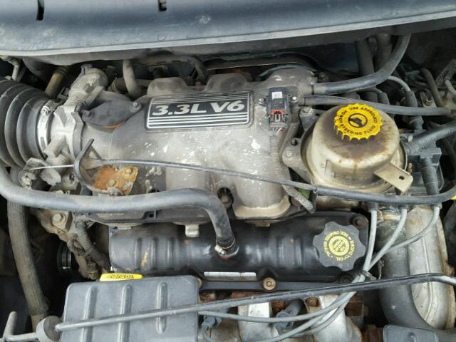 1B8GP24352B597742 - 2002 DODGE GRAND CARA BLUE photo 7