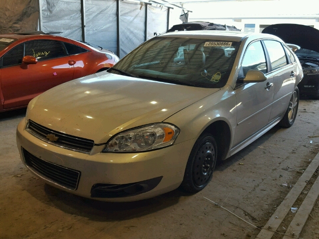 2G1WC5EM8A1161849 - 2010 CHEVROLET IMPALA LTZ BEIGE photo 2