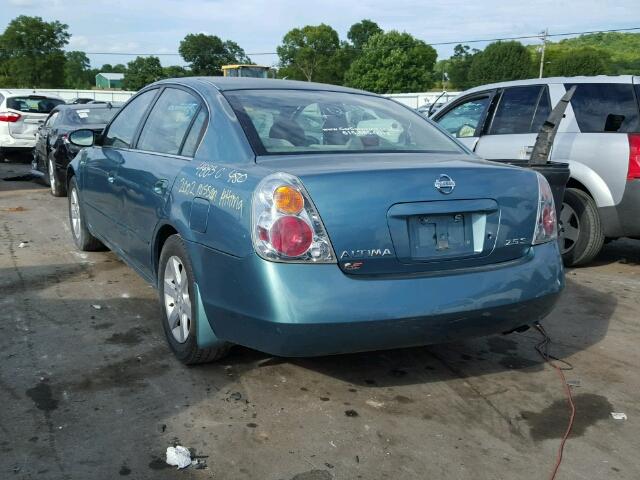 1N4AL11D32C144104 - 2002 NISSAN ALTIMA BAS GREEN photo 3