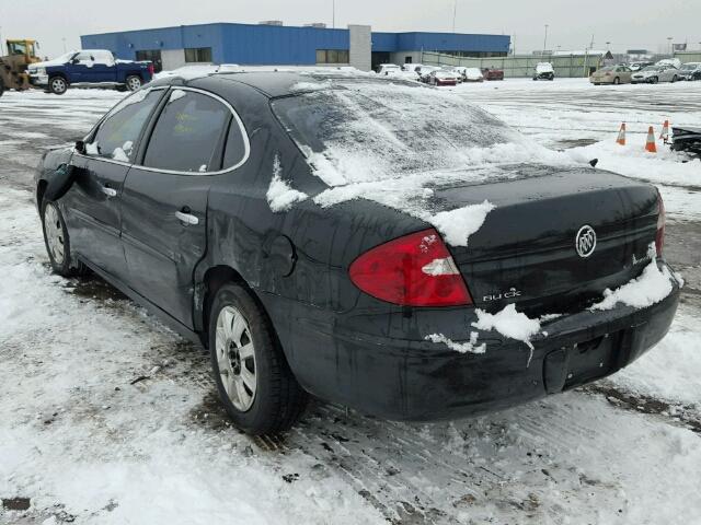 2G4WC582161297776 - 2006 BUICK LACROSSE C BLACK photo 3