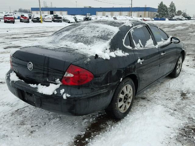 2G4WC582161297776 - 2006 BUICK LACROSSE C BLACK photo 4