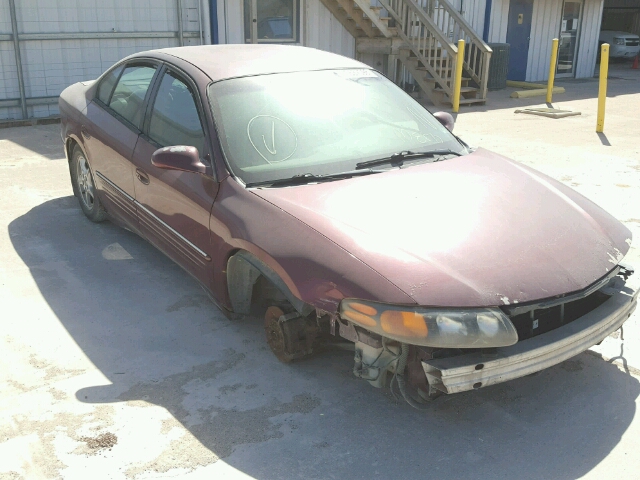 1G2HX54K8Y4291704 - 2000 PONTIAC BONNEVILLE BURGUNDY photo 1