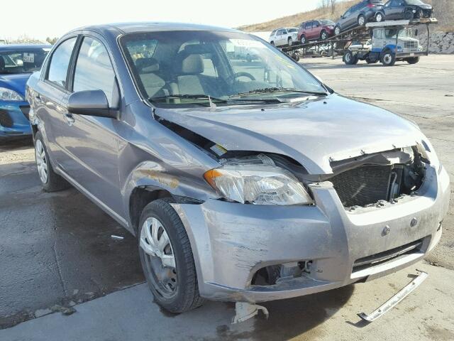 KL1TG5DE4BB227640 - 2011 CHEVROLET AVEO GRAY photo 1