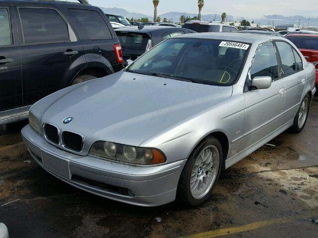 WBADT63481CF01342 - 2001 BMW 530 I AUTO SILVER photo 2