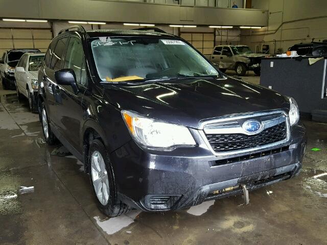 JF2SJADCXGH505489 - 2016 SUBARU FORESTER 2 CHARCOAL photo 1