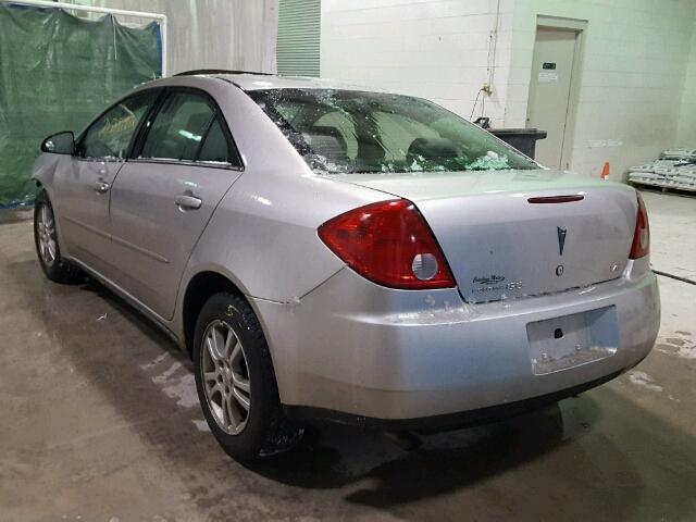 1G2ZG528354112797 - 2005 PONTIAC G6 SILVER photo 3