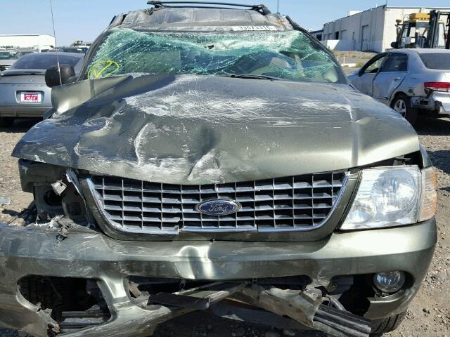 1FMZU73K84UA01988 - 2004 FORD EXPLORER X GREEN photo 7