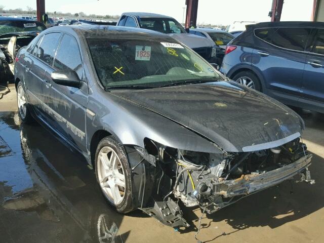 19UUA66297A013622 - 2007 ACURA TL GRAY photo 1