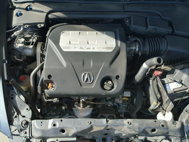 19UUA66297A013622 - 2007 ACURA TL GRAY photo 7