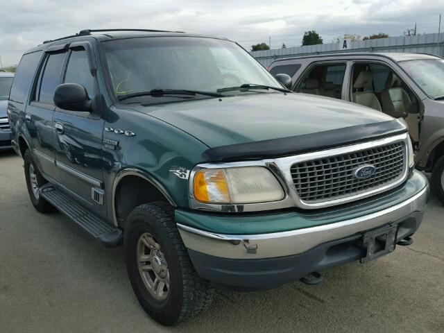 1FMPU16L0YLA39221 - 2000 FORD EXPEDITION GREEN photo 1