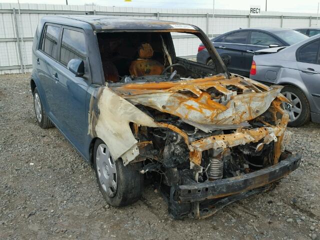 JTLKE50EX81040695 - 2008 TOYOTA SCION XB BLUE photo 1