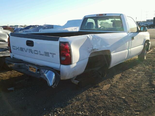 3GCEC14Z46G173889 - 2006 CHEVROLET SILVERADO WHITE photo 4