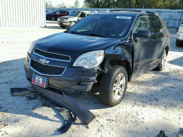 2CNALDEW1A6394998 - 2010 CHEVROLET EQUINOX LT BLACK photo 2