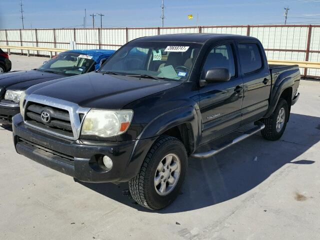 3TMJU62N07M035083 - 2007 TOYOTA TACOMA PRE BLACK photo 2