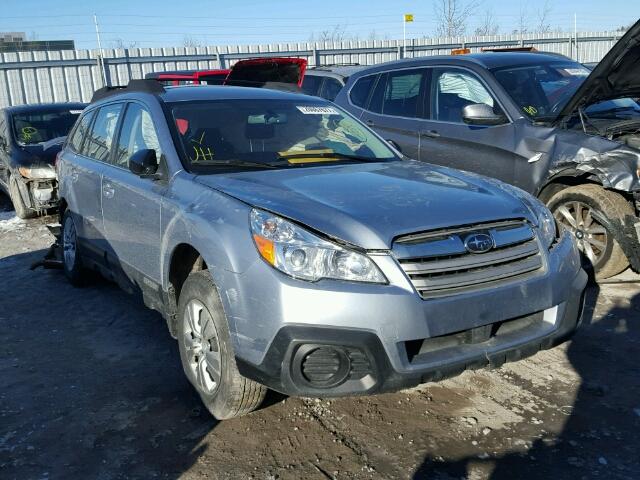 4S4BRCAC3D1267377 - 2013 SUBARU OUTBACK SILVER photo 1