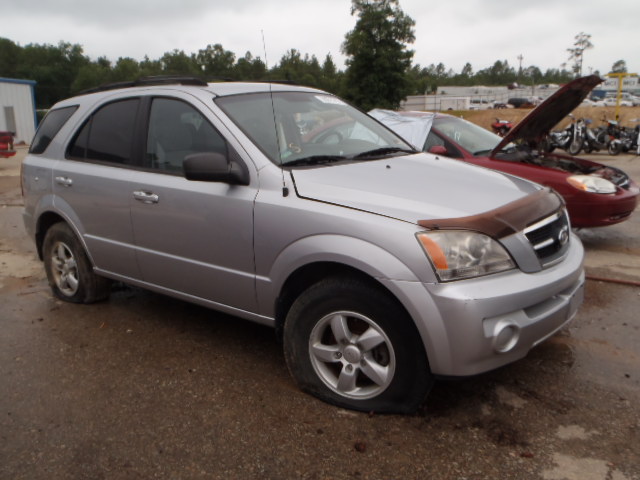 KNDJD733465640540 - 2006 KIA SORENTO EX SILVER photo 10