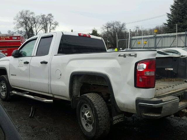 1GT22XEGXFZ509342 - 2015 GMC SIERRA K25 WHITE photo 3