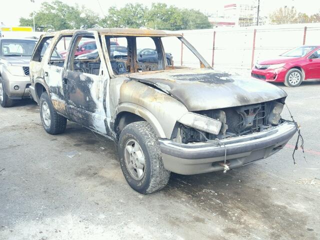 1GNDT13W6Y2311101 - 2000 CHEVROLET BLAZER BURN photo 1