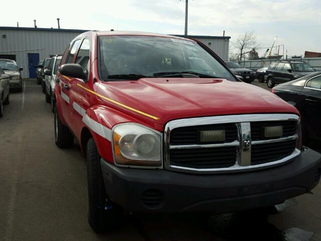 1D4HB38N44F172732 - 2004 DODGE DURANGO ST RED photo 1