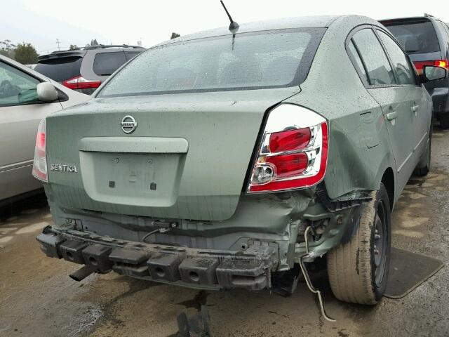 3N1AB61E78L645497 - 2008 NISSAN SENTRA 2.0 GREEN photo 4