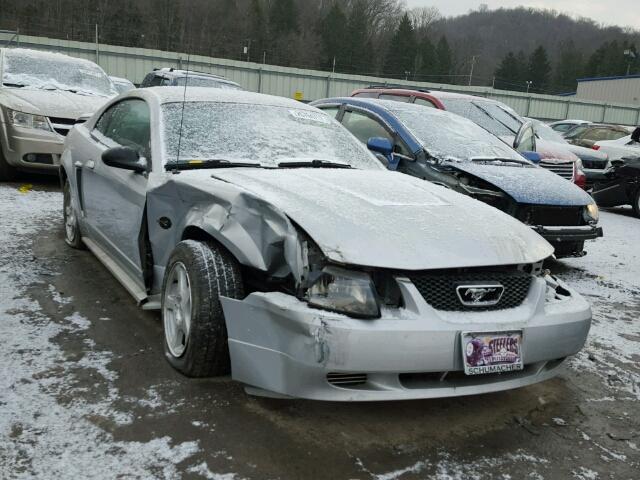 1FAFP40684F238673 - 2004 FORD MUSTANG SILVER photo 1