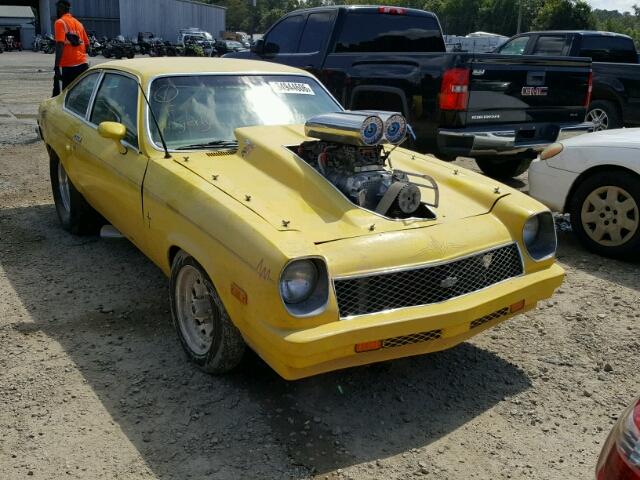 1V77B3V149973 - 1973 CHEVROLET VEGA YELLOW photo 1