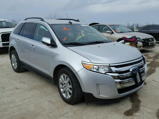 2FMDK3K92DBA04558 - 2013 FORD EDGE LIMIT SILVER photo 1