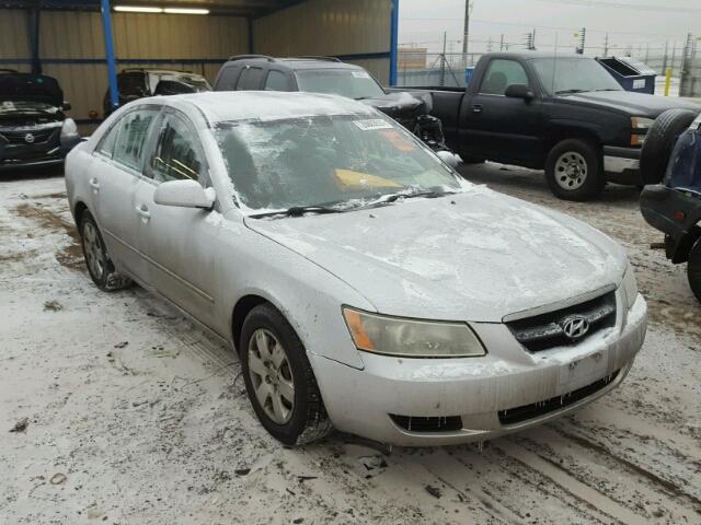 5NPET46C77H257966 - 2007 HYUNDAI SONATA GLS SILVER photo 1