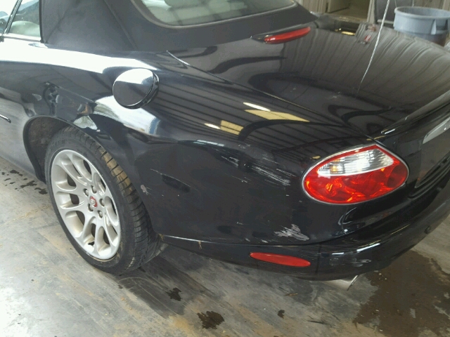 SAJDA42B31PA14640 - 2001 JAGUAR XKR BLACK photo 9