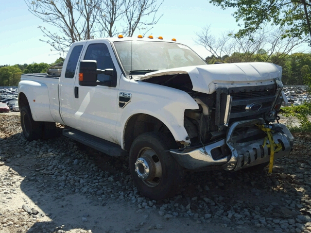 1FTWX33Y08EC04742 - 2008 FORD F350 WHITE photo 1