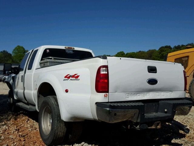 1FTWX33Y08EC04742 - 2008 FORD F350 WHITE photo 3