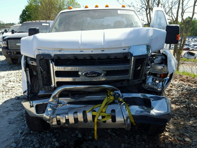 1FTWX33Y08EC04742 - 2008 FORD F350 WHITE photo 7