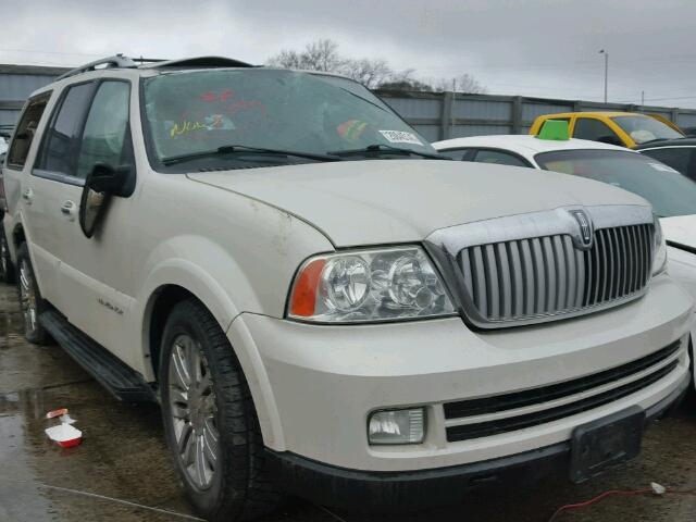 5LMFU28565LJ15923 - 2005 LINCOLN NAVIGATOR WHITE photo 1