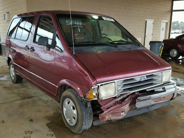 1FMCA11U4SZA33949 - 1995 FORD AEROSTAR BURGUNDY photo 1