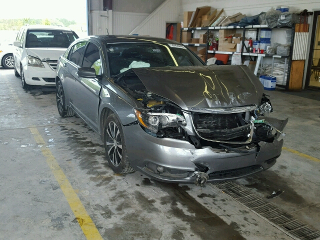 1C3CCBHG8CN279145 - 2012 CHRYSLER 200 S GRAY photo 1