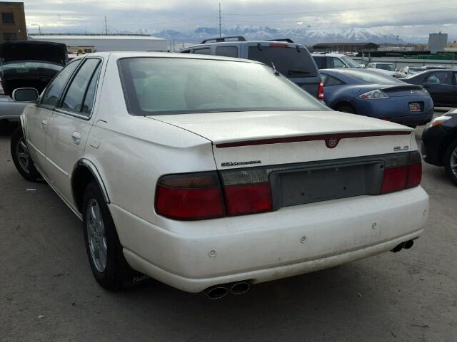 1G6KS54Y73U272612 - 2003 CADILLAC SEVILLE SL WHITE photo 3