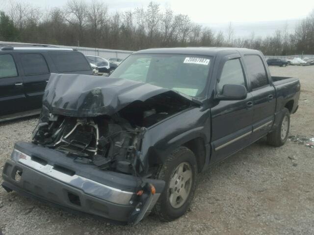 2GCEC13T751132192 - 2005 CHEVROLET SILVERADO GRAY photo 2