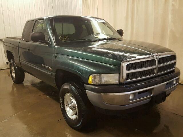 3B7HF13Z11M566264 - 2001 DODGE RAM 1500 Q GREEN photo 1