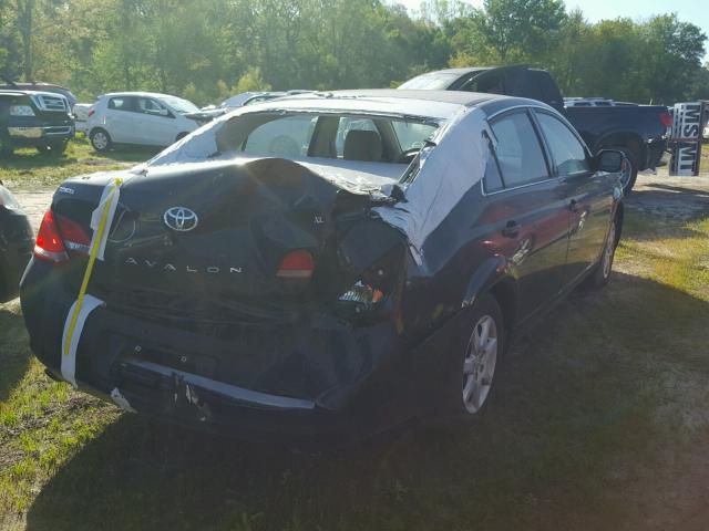 4T1BK36B27U168153 - 2007 TOYOTA AVALON XL/ BLACK photo 4