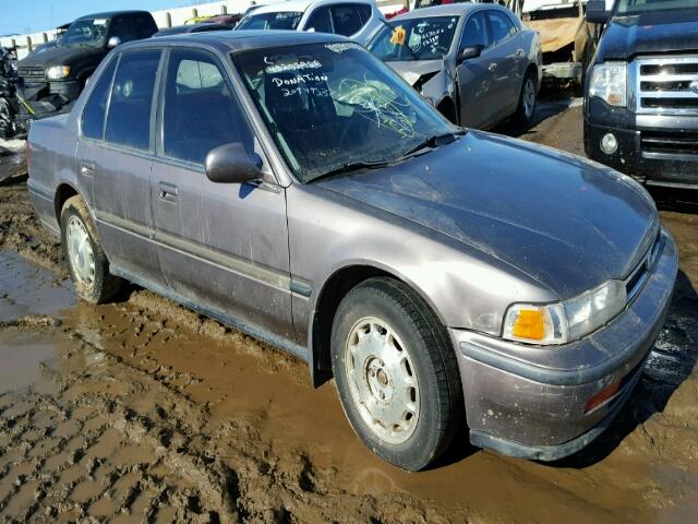 JHMCB7573PC031966 - 1993 HONDA ACCORD EX BROWN photo 1