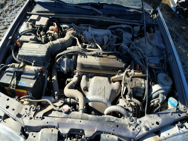 JHMCB7573PC031966 - 1993 HONDA ACCORD EX BROWN photo 7