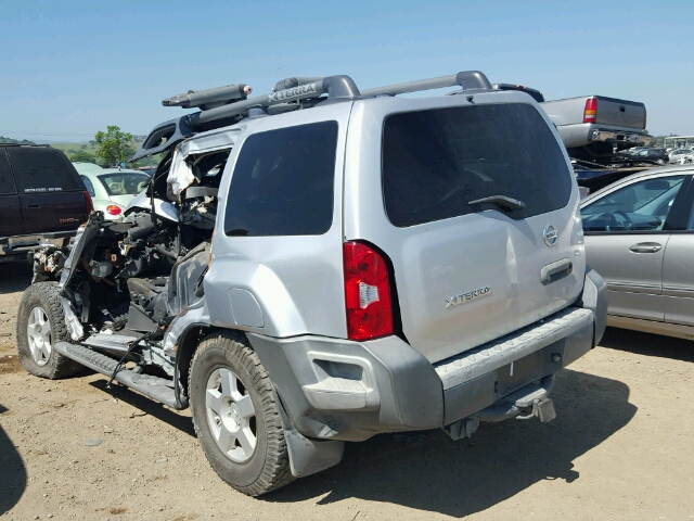 5N1AN08W37C523242 - 2007 NISSAN XTERRA 4.0 SILVER photo 3