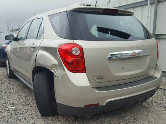 1GNALAEKXEZ137582 - 2014 CHEVROLET EQUINOX LS TAN photo 3