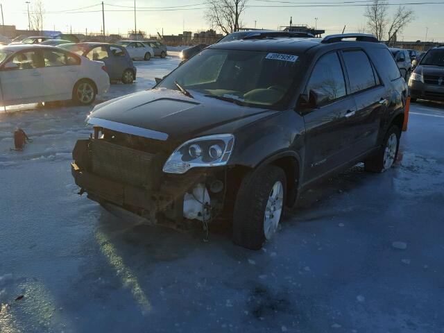 1GKER13717J156938 - 2007 GMC ACADIA SLE BLACK photo 2