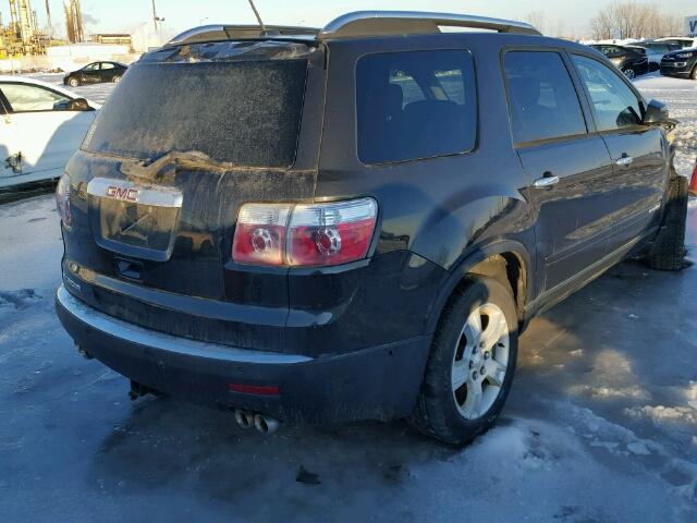 1GKER13717J156938 - 2007 GMC ACADIA SLE BLACK photo 4