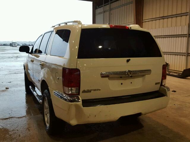1A8HX58N18F104882 - 2008 CHRYSLER ASPEN LIMI 白色 照片 3